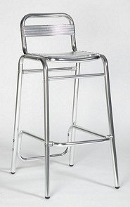 Aluminium high stool