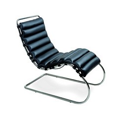 Cushioned relaxer chair upholstered in top quality leather available in choice of colours