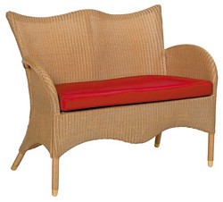 Lloyd Loom 2 seater sofa in natural (cushions extra)