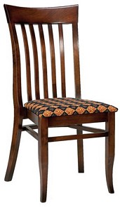 Wood stacking chair available in choice of wood polish