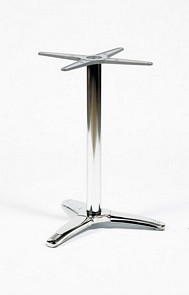 Stainless steel base with 3 legs