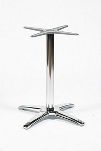 Stainless steel base with 4 legs